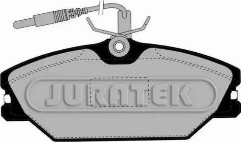 Juratek JCP406 - Kit de plaquettes de frein, frein à disque cwaw.fr