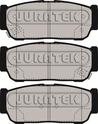 Juratek JCP4000 - Kit de plaquettes de frein, frein à disque cwaw.fr