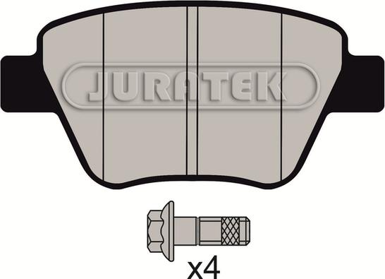 Juratek JCP4316 - Kit de plaquettes de frein, frein à disque cwaw.fr