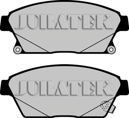 Juratek JCP4264 - Kit de plaquettes de frein, frein à disque cwaw.fr