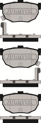 Juratek JCP638 - Kit de plaquettes de frein, frein à disque cwaw.fr