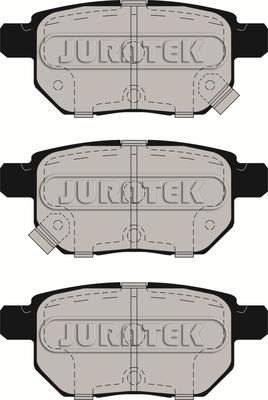 Juratek JCP044 - Kit de plaquettes de frein, frein à disque cwaw.fr