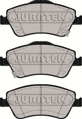 Juratek JCP042 - Kit de plaquettes de frein, frein à disque cwaw.fr