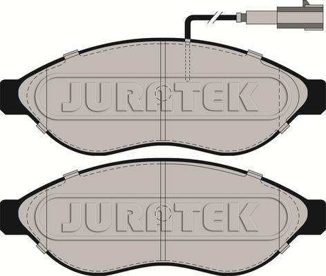 Juratek JCP021 - Kit de plaquettes de frein, frein à disque cwaw.fr