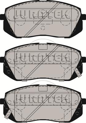 Juratek JCP028 - Kit de plaquettes de frein, frein à disque cwaw.fr