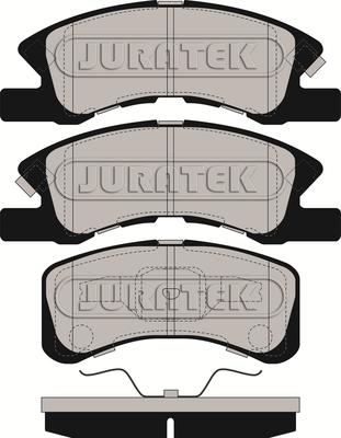 Juratek JCP1988 - Kit de plaquettes de frein, frein à disque cwaw.fr