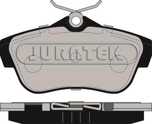 Juratek JCP148 - Kit de plaquettes de frein, frein à disque cwaw.fr