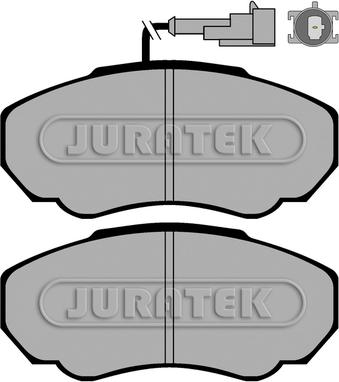 Juratek JCP1478 - Kit de plaquettes de frein, frein à disque cwaw.fr