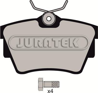 Juratek JCP1516 - Kit de plaquettes de frein, frein à disque cwaw.fr