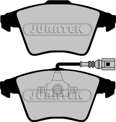 Juratek JCP1642 - Kit de plaquettes de frein, frein à disque cwaw.fr