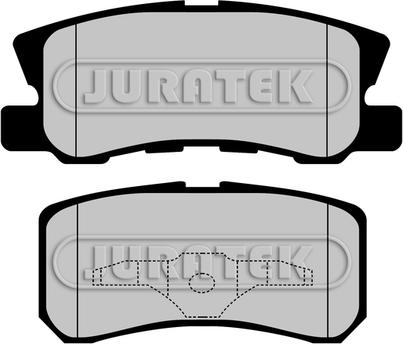 Juratek JCP1604 - Kit de plaquettes de frein, frein à disque cwaw.fr