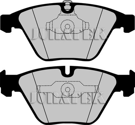 Juratek JCP1628 - Kit de plaquettes de frein, frein à disque cwaw.fr