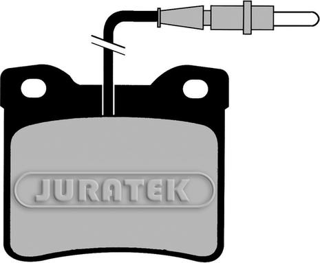 Juratek JCP1044 - Kit de plaquettes de frein, frein à disque cwaw.fr