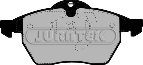 Juratek JCP1068 - Kit de plaquettes de frein, frein à disque cwaw.fr