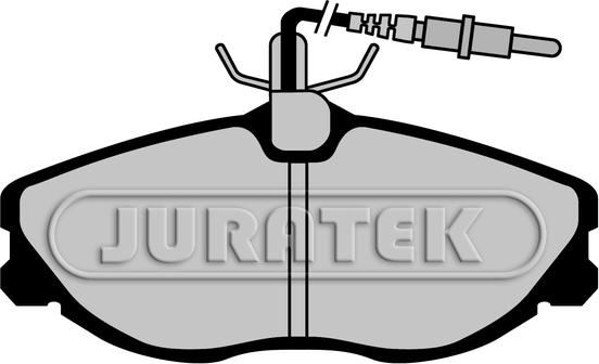 Juratek JCP1063 - Kit de plaquettes de frein, frein à disque cwaw.fr