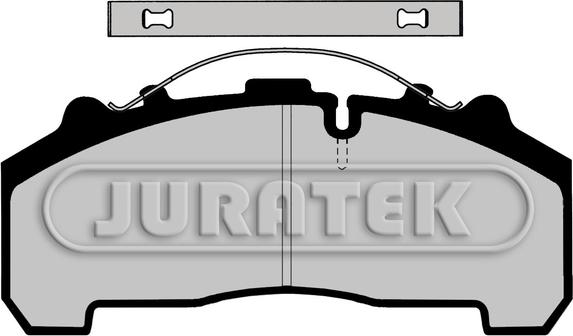 Juratek JCP1000 - Kit de plaquettes de frein, frein à disque cwaw.fr