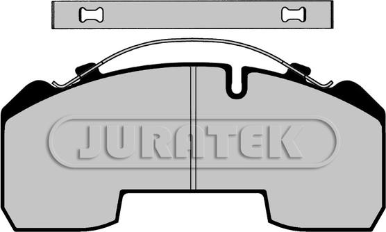 Juratek JCP1001 - Kit de plaquettes de frein, frein à disque cwaw.fr