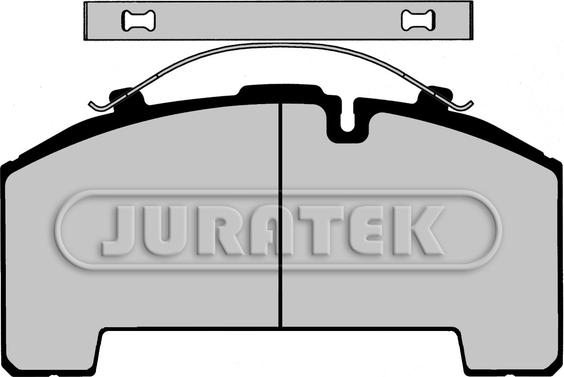 Juratek JCP1002 - Kit de plaquettes de frein, frein à disque cwaw.fr