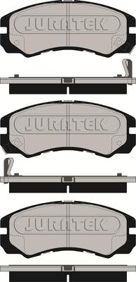 Juratek JCP1015 - Kit de plaquettes de frein, frein à disque cwaw.fr