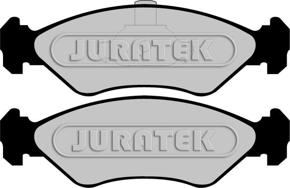 Juratek JCP1082 - Kit de plaquettes de frein, frein à disque cwaw.fr