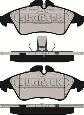 Juratek JCP1038 - Kit de plaquettes de frein, frein à disque cwaw.fr