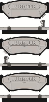 Juratek JCP1020 - Kit de plaquettes de frein, frein à disque cwaw.fr