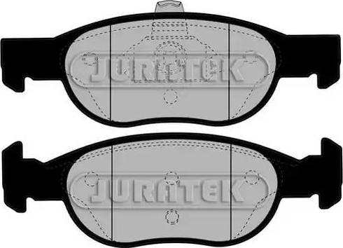 Juratek JCP1160 - Kit de plaquettes de frein, frein à disque cwaw.fr