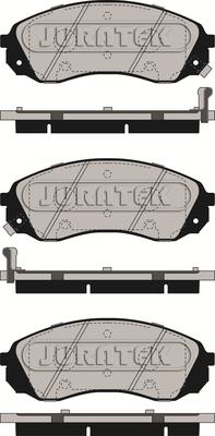 Juratek JCP186 - Kit de plaquettes de frein, frein à disque cwaw.fr