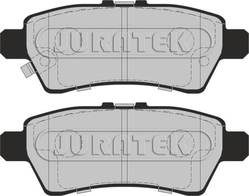 Juratek JCP1882 - Kit de plaquettes de frein, frein à disque cwaw.fr