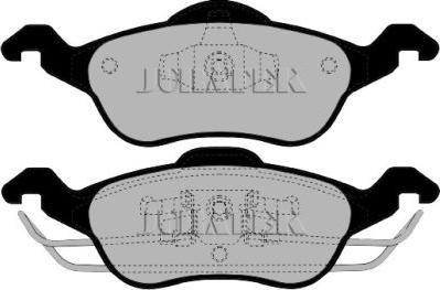 Juratek JCP1318 - Kit de plaquettes de frein, frein à disque cwaw.fr