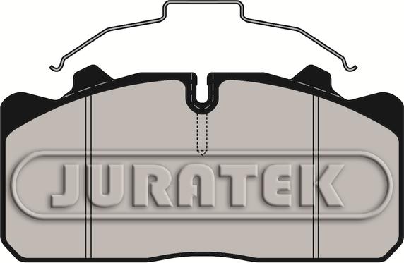 Juratek JCP1279 - Kit de plaquettes de frein, frein à disque cwaw.fr