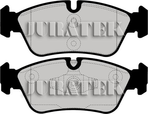 Juratek JCP1751 - Kit de plaquettes de frein, frein à disque cwaw.fr