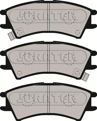 Juratek JCP175 - Kit de plaquettes de frein, frein à disque cwaw.fr