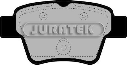 Juratek JCP1784 - Kit de plaquettes de frein, frein à disque cwaw.fr