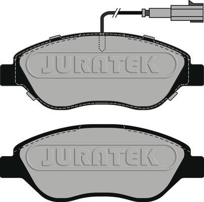 Juratek JCP8597 - Kit de plaquettes de frein, frein à disque cwaw.fr