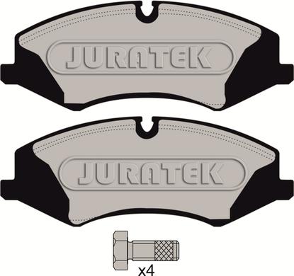 Juratek JCP8045 - Kit de plaquettes de frein, frein à disque cwaw.fr