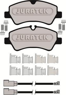 Juratek JCP8040 - Kit de plaquettes de frein, frein à disque cwaw.fr