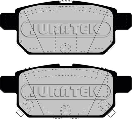 Juratek JCP8053 - Kit de plaquettes de frein, frein à disque cwaw.fr