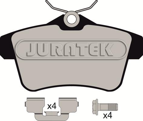 Juratek JCP8018 - Kit de plaquettes de frein, frein à disque cwaw.fr