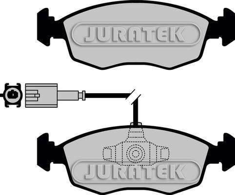 Juratek JCP8031 - Kit de plaquettes de frein, frein à disque cwaw.fr