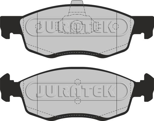 Juratek JCP8141 - Kit de plaquettes de frein, frein à disque cwaw.fr