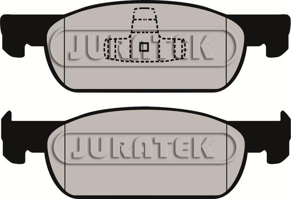 Juratek JCP8165 - Kit de plaquettes de frein, frein à disque cwaw.fr