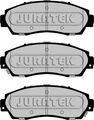 Juratek JCP8101 - Kit de plaquettes de frein, frein à disque cwaw.fr