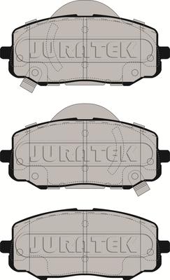 Juratek JCP8103 - Kit de plaquettes de frein, frein à disque cwaw.fr