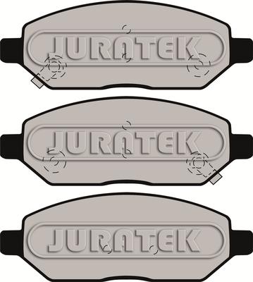 Juratek JCP8184 - Kit de plaquettes de frein, frein à disque cwaw.fr