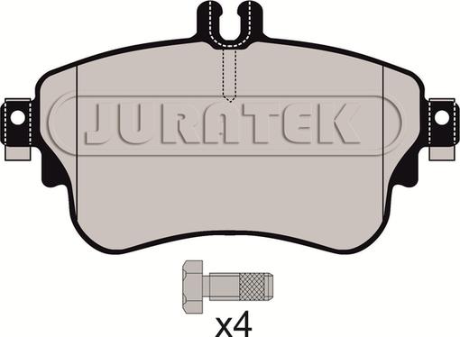 Juratek JCP8135 - Kit de plaquettes de frein, frein à disque cwaw.fr