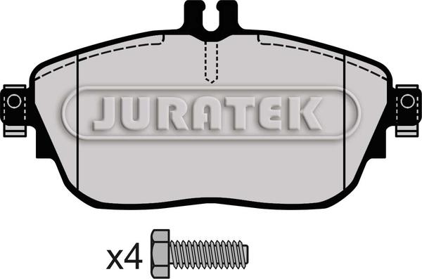 Juratek JCP8131 - Kit de plaquettes de frein, frein à disque cwaw.fr