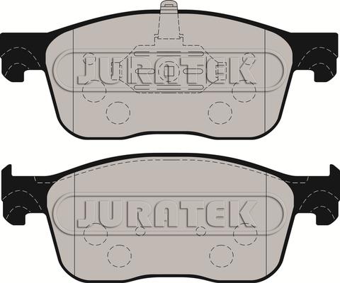 Juratek JCP8174 - Kit de plaquettes de frein, frein à disque cwaw.fr