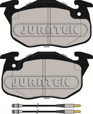 Juratek JCP393 - Kit de plaquettes de frein, frein à disque cwaw.fr