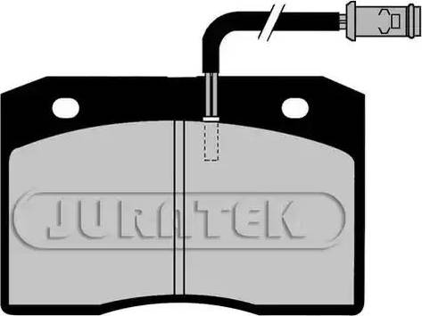 Juratek JCP377 - Kit de plaquettes de frein, frein à disque cwaw.fr